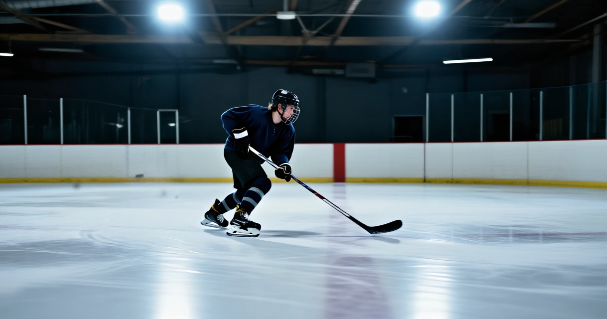 Hur man tränar för att bli en bättre hockeyspelare